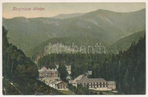 Koritnyica, Korytnica; látkép. Komer testvérek kiadása (Rózsahegy) / general view (szakadások / tears)
