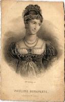Pauline Bonaparte, a Bonaparte-házból származó francia császári hercegnő, Borghese hercegné / French princess Pauline Bonaparte (fl)