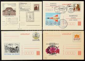 100 db javarészt használatlan magyar díjjegyes levelezőlap