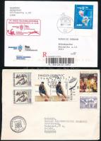 24 db magyar és külföldi küldemény, képeslap sport témában, jobbakkal