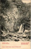 Herkulesfürdő, Baile Herculane; Mehádia vízesés. Fenyves Oszkár kiadása / Mehádia-Wasserfall / waterfall