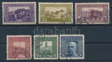 1906 6 db bélyeg 9 1/4 fogazással (42.400)