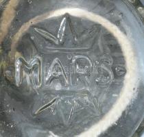 Asztali petróleumlámpa, cilinderrel, m: 15 cm