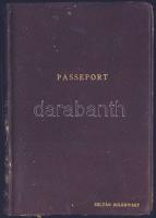 1931 Sulkowszky Zoltán a világot Harley Davidsonon megkerülő Bartha-Sulkowszky páros tagjának útleve...
