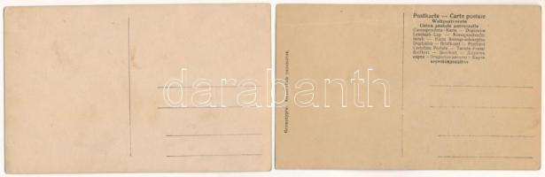 Ráthonyi Ákos - 2 db RÉGI fotós képeslap vegyes minőségben. Strelisky, Kossak Foto / 2 pre-1945 Hung...