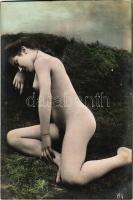 Erotikus meztelen hölgy / Erotic nude lady. photo (non PC)