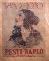A nyolcvanéves Pesti Napló ajándékalbuma. 1850-1930. Bp., 1930, Athenaeum, VIII+240 p. Rendkívül gazdag fekete-fehér képanyaggal, többek közt Vaszary János, Rippl-Rónai József, Mednyánszky László műveinek reprodukcióival illusztrálva. Kiadói papírkötés, sérült, foltos borítóval, műanyag védőfóliában.