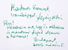 Fejér Zoltán: A fény szerelmese. Dulovits Jenő fotóművész, feltaláló munkássága. DEDIKÁLT! A szerző ...