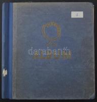 Magyar több példányos tétel 1950-1965 jó minőségű anyag 9 lapos rugós Schaubek berakóban (230.000 +)