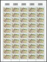 2001 Nemzeti parkjaink (IV.) sor teljes 50-es hajtatlan ívekben