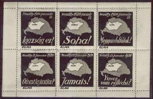 ELMA irredenta 6-os kisív