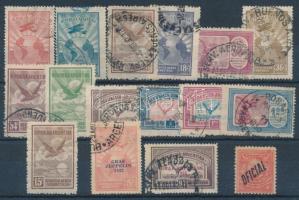 Argentína 1928-1932 16 klf főleg Repülő bélyeg jobbakkal, közte Zeppelin felülnyomás