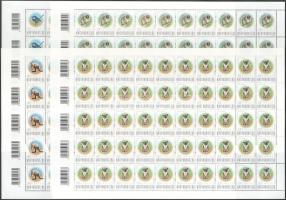 2000 Földrészek állatai (IV.) - Ausztrália sor teljes 50-es hajtatlan ívekben