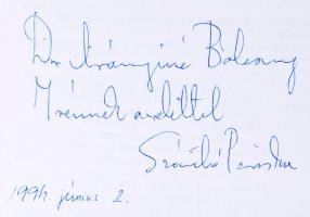 Szántó Piroska: Akt. DEDIKÁLT! Bp., 1994, Európa. Kiadói egészvászon kötés, papírborítóval, jó állap...