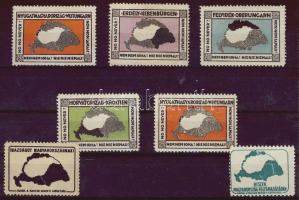 Irredenta bélyegek összeállítás (7 db)