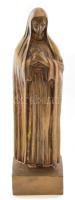 Szemők Zsuzsa (1953- ): Mária. 1996, tömör bronz, jelzett, m: 36 cm
