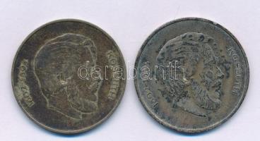 1947. 5Ft Ag "Kossuth" (2x) T:F patina
Adamo F8.1