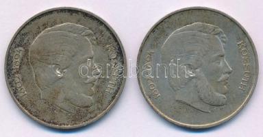 1947. 5Ft Ag "Kossuth" (2x) T:XF,VF patina
Adamo F8.1