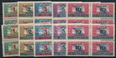 1927 Ikarusz portó sor 2-2 db 4-es tömbben (12.000)