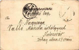 1900 Athens, Athína, Athenes; general view. litho (EK)