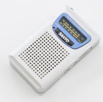 Sanyo kézi rádió, 9x5,5 cm