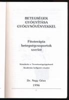 Dr. Nagy Géza: Betegségek gyógyítása gyógynövényekkel. 1996, magánkiadás, 220p., papírkötés,
