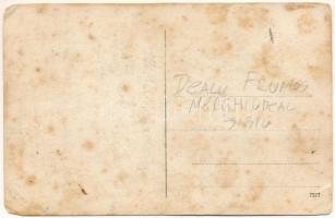 Lesses, Schönberg, Sulumberg, Dealu Frumos (Szeben); Hauptgasse / Fő utca / main street (kopott sark...