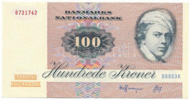Dánia 1990(1972) 100K "D9903K" T:F, szép papír Denmark 1990(1972) 100 Kroner "D9903K" C:F, fine paper Krause P#51t