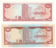 Trinidad és Tobago DN(1985) 1$ + 2006. 1$ T:AU,XF, hullámos papír
Trinidad and Tobago DN(1985) 1 Do...