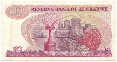 Zimbabwe 1983. 10$ "CB 0405608 H" T:F
Zimbabwe 1983. 10 Dollars "CB 0405608 H" ...
