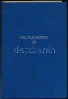 1928 Földtani Szemle. Geológiai és paleontológiai folyóirat. Szerk.: Papp Károly. I. köt. 5. füzet. Bp., 1928, Kir. M. Pázmány Péter Tudományegyetem Földtani Intézete (Bethlen-ny.), (1) p.+ 192-286 p.+ (2) p.+ 7 melléklet. Átkötött, modern műbőr-kötésben, nagyrészt jó állapotban, néhány kissé foltos lappal.