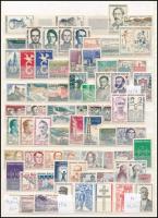 Franciaország 1941-1971 összeállítás berakólap mindkét oldalán (Mi EUR 123,-)
