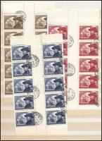 1950 Bem József (I.) sor ívközéprészes 10-e tömbökben (12.500)