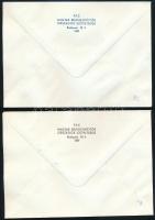 1987 Kastélyok (II.) sor 2 db FDC-n (10.000)