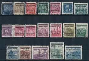 Böhmen und Mähren 1939 Mi 1-19 (Mi EUR 400,-)