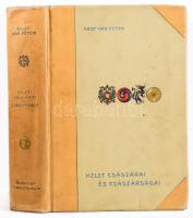 Vay Péter: Kelet császárai és császárságai. 17 színes műlappal, 50 műmelléklettel és 86 szövegképpel. Bp., 1906, Franklin-Társulat, 465+(1) p.+ 67 t. Egyetlen kiadás. Szövegközti és egészoldalas, fekete-fehér és színes illusztrációkkal. Kiadói egészvászon-kötés, kissé viseltes állapotban, foltos borítóval, helyenként kissé sérült, foltos lapokkal, tulajdonosi névbejegyzéssel és bélyegzőkkel.