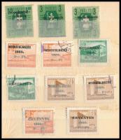 1955-1960 11 db Meghatalmazás-Érvényes bélyeg