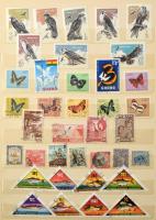 Állat motívum bélyegek az egész világból, 8 lapos, A/4-es berakóban