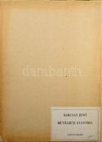 Barcsay Jenő: Művészeti anatómia. Bp., 1976, Corvina. Kiadói egészvászon-kötés, kiadói papír védőborítóban, kissé sérült kiadói kartontokban.