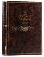 Sexé, Marcel: Two Centuries of Fur-Trading 1723-1923. Romance of the Revillon Family. Paris, 1923, Draeger Freres, 121+(3) p.+ 12 t. Fekete-fehér képekkel illusztrálva. Angol nyelven. Kiadói kartonált papírkötés, sérült gerinccel. / In English language. Hardcover, with damaged spine.
