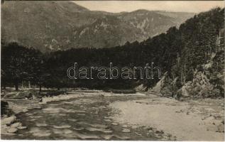 Retyezát, Retezat; Pareau-Negreau patak. Adler Oszkár fényképész (Hátszeg) / riverside