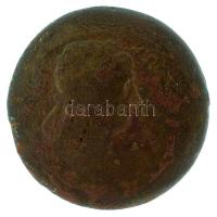 Római Birodalom 110-111 / Traianus / Egyiptom / Alexandria / Drachma bronz (19,51g) T:F Roman Empire 110-111 / Traian / Egypt / Alexandria / Drachm bronze "[...]" Tyche to the left, with a cornucopiae (19,51g) C:F