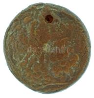 Ptolemaida Egyiptom Kr.e. 3. század k. AE38 bronz (34,78g) T:F Ptolemaic Egypt aruond 3rd Century BC AE38 bronze "PTOLEMAIOU BASILEWS" (34,78g) C:F