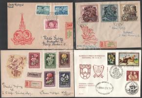 1939-1984 5 db sor futott küldeményeken + 2 db egyéb levél