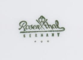 Rosenthal "Tempelhof" hosszúkás szervírozótálca. Jelzett, hibátlan, 40x22 cm