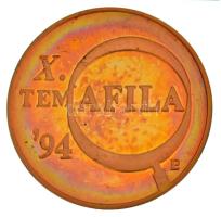 1994. "X. TEMAFILA '94 / Magyar Bélyeggyűjtők Országos Szövetsége - Budapest" kétolda...