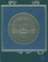 1985. "Heves megyei Orvos-Gyógyszerész Napok, Gyöngyös" Br emlékérem T:1 Plombált ÁPV plasztiktokban!