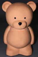 Kerámia maci persely, kopással, m: 24 cm