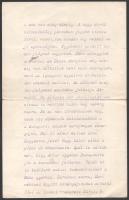 1907 Bp., Edvi Illés Károly (1842-1919) ügyvéd, ügyész, MTA levelező tagjának 2 db gépelt levele