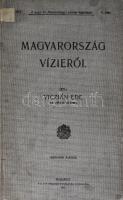 Viczián Ede: Magyarország vízierői. A m. kir. földmívelésügyi minister kiadványai 1913. 11. sz. Bp., 1913, Pallas-ny., 315+(3) p.+ 4 melléklet. Második kiadás. Kiadói egészvászon-kötés, kissé foltos borítóval, intézményi bélyegzőkkel.